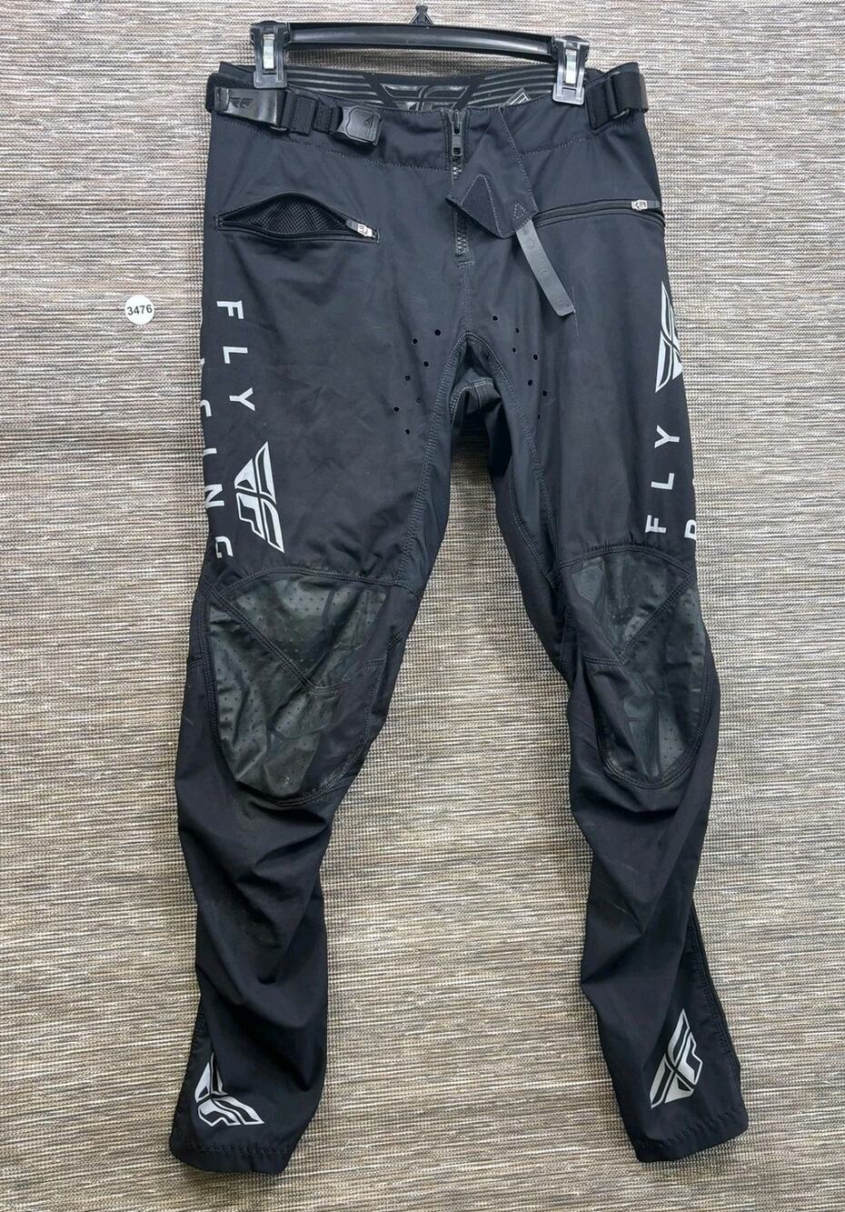Fly Racing Radium Pants Mens Size 30 Black Motorcycle Motocross Riding Gear